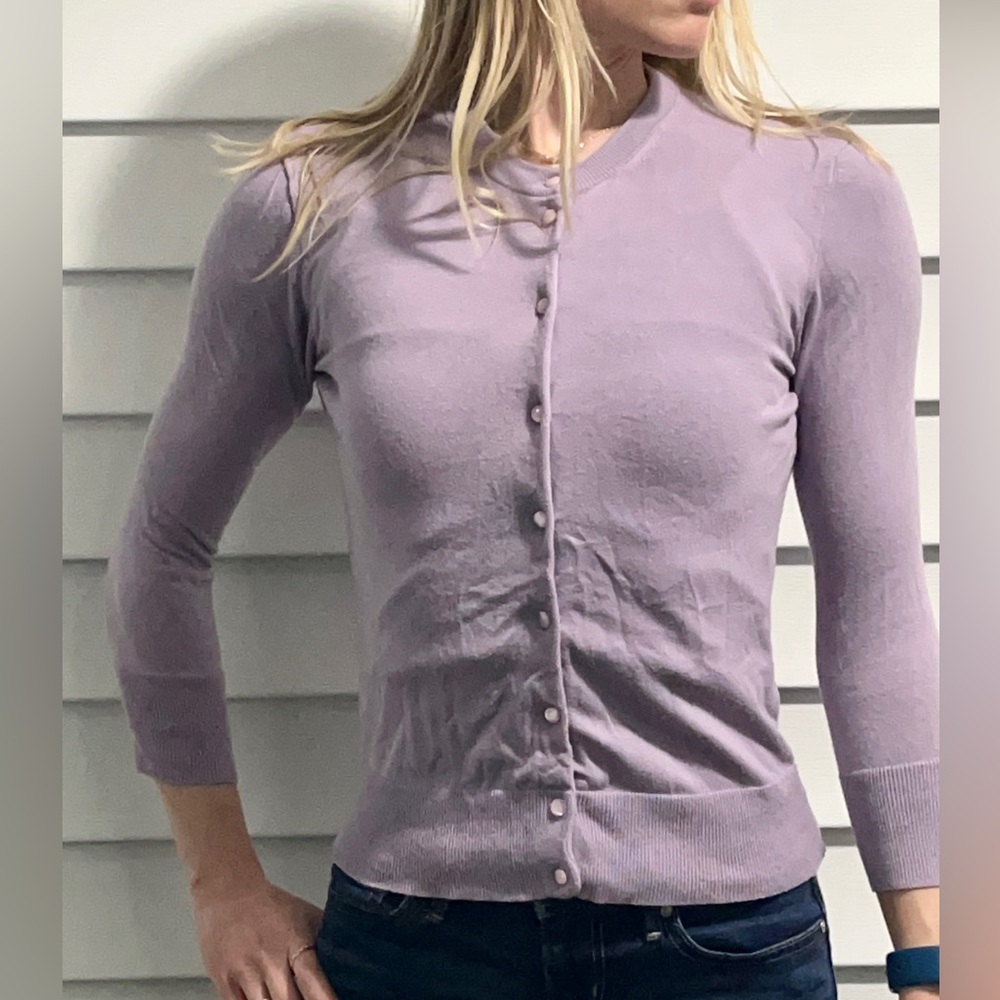 Light Purple Cardigan